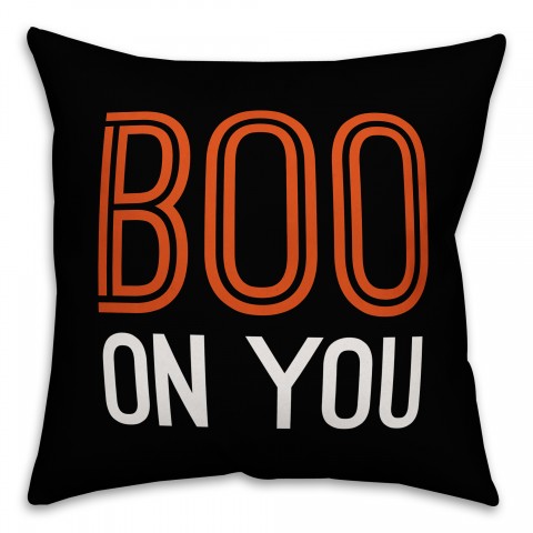 Boo on You Pillow
