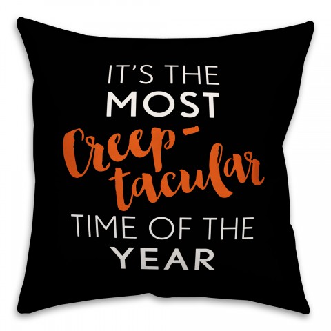 Creeptacular Time of the Year Pillow