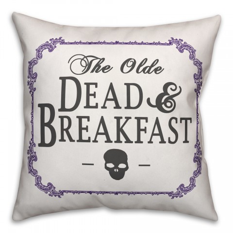 The Dead and Breakfast Pillow