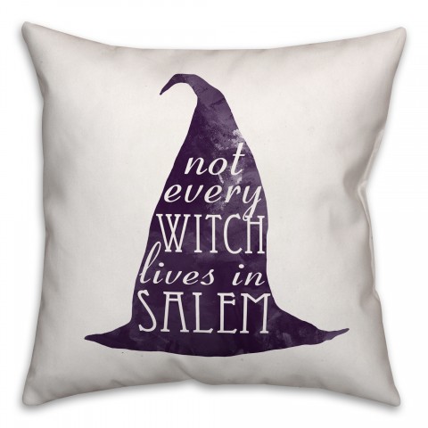 Not Every Witch Lives in Salem Pillow