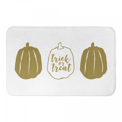 Gold Pumpkins 34x21 Bath Mat