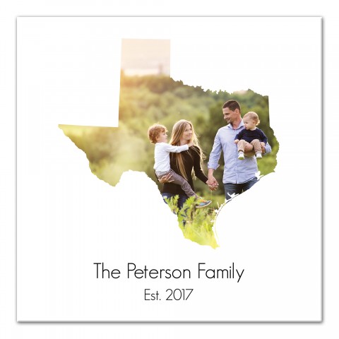 Texas Family Wall Art