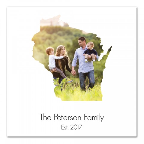 Wisconsin Family Wall Art