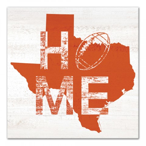 Designs Direct Creative Group Texas Football State Pride 16x16 Canvas Wall Art
