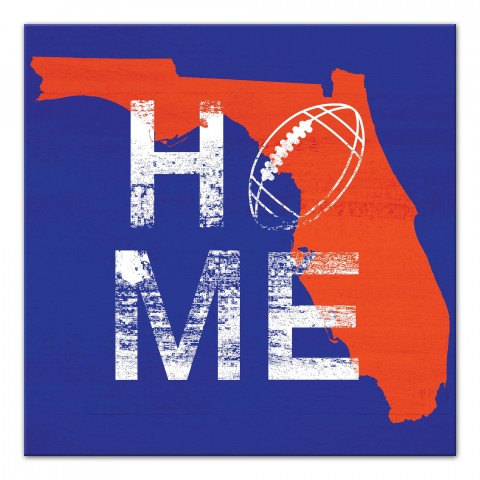 Designs Direct Creative Group Florida Football State Pride 16x16 Canvas Wall Art