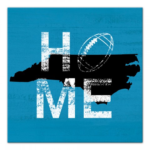 Designs Direct Creative Group North Carolina Football State Pride 16x16 Canvas Wall Art