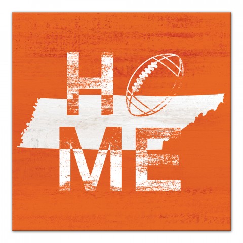 Designs Direct Creative Group Tennessee Football State Pride  16x16 Canvas Wall Art