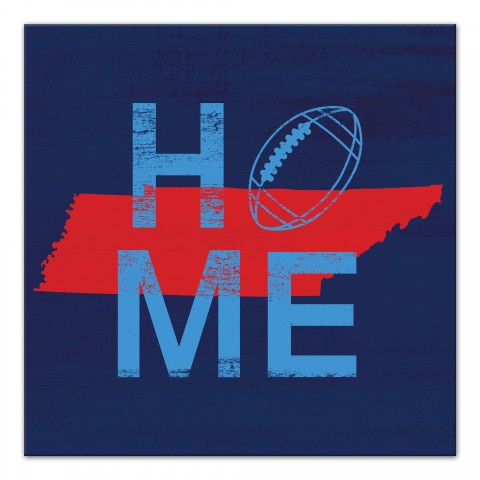 Designs Direct Creative Group Tennessee Football State Pride  16x16 Canvas Wall Art