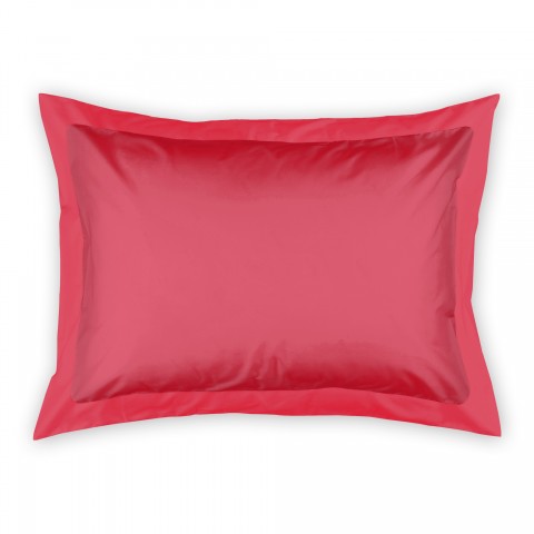 Hot Pink Standard Brushed Poly Sham