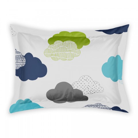 Cool Clouds Standard Brushed Poly Sham