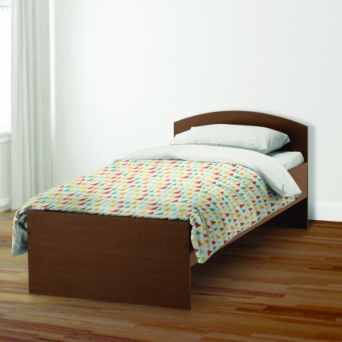 Pastel Triangles Twin Brushed Poly Duvet