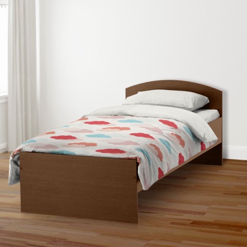 Pastel Clouds Twin Brushed Poly Duvet