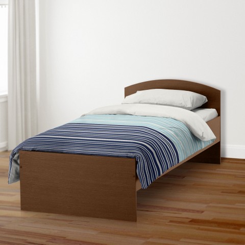 Blue Stripes Twin Brushed Poly Duvet