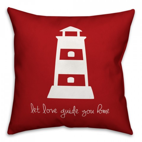 Love Guide Home 16x16 Spun Poly Pillow