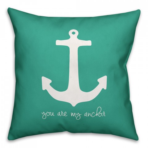 My Anchor 16x16 Spun Poly Pillow