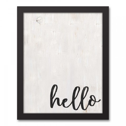 Hello Wall Art