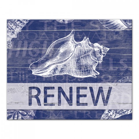 Renew Shell Wall Art