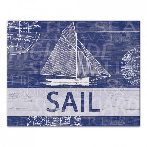 Sail Boal Wall Art