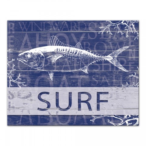 Surf Fish Wall Art
