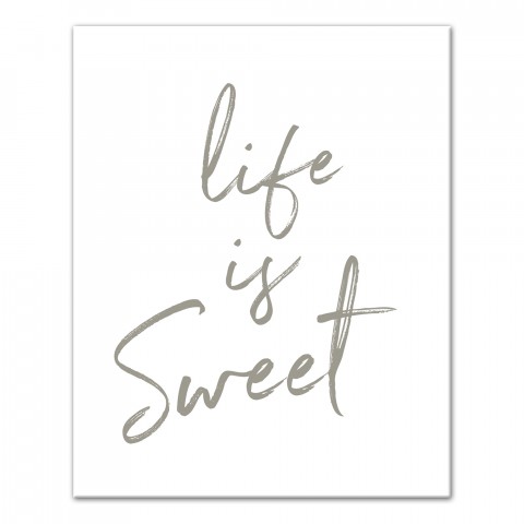 Life is Sweet Wall Art