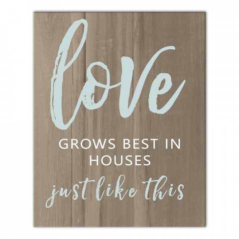 Love Grows Wall Art
