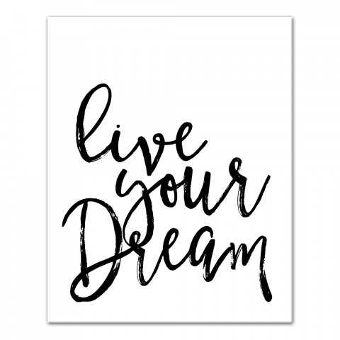 Live Your Dream Wall Art
