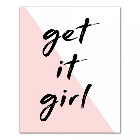 Get It Girl Wall Art