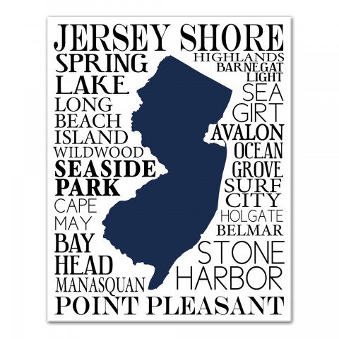 New Jersey Shore Wall Art