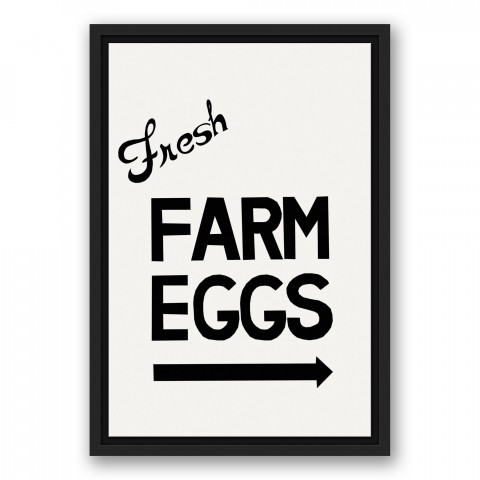Farm Fresh Eggs Wall Art