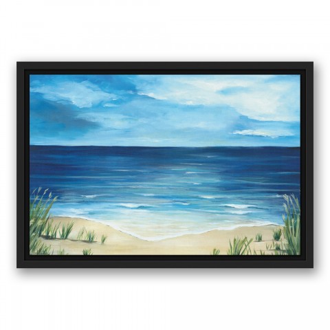 Peaceful Beach Scene Wall Art