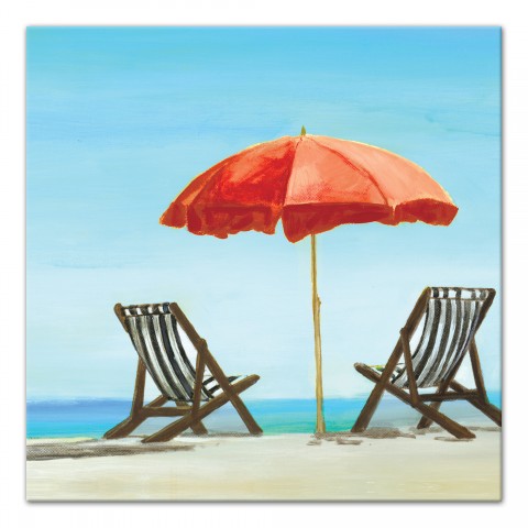 Lazy Beach Day Wall Art