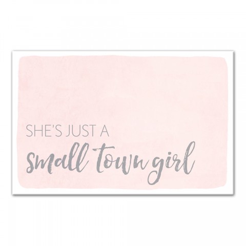 Small Town Girl 16x20 Canvas Wall Art