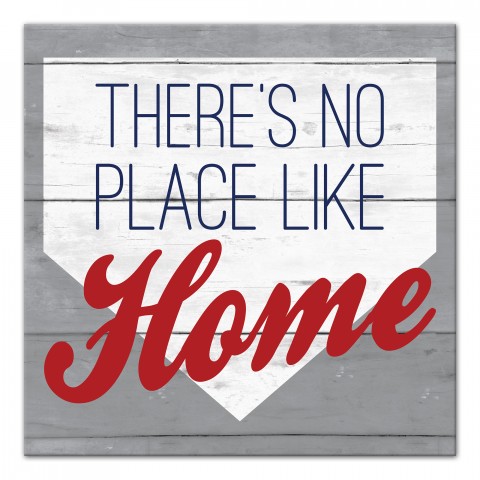 There's No Place like Home 16x16 Canvas Wall Art