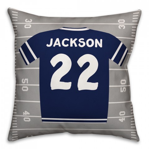 Team Jersey 16x16 Personalized Spun Poly Pillow