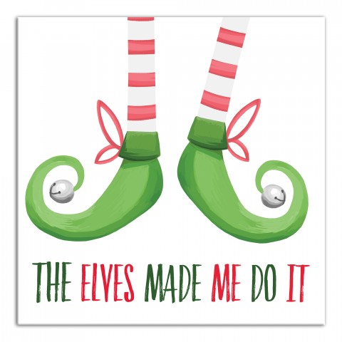 Elves Made Me 16x16 Canvas Wall Art