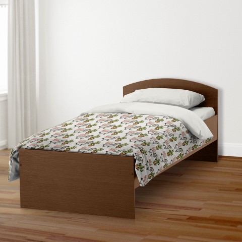 Feliz Navidad Llama Duvet