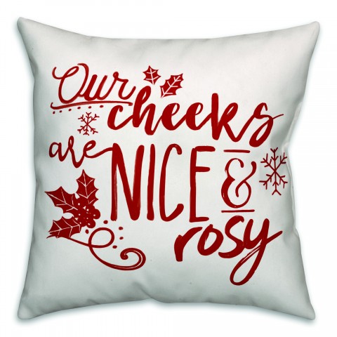 Nice and Rosy Pillow