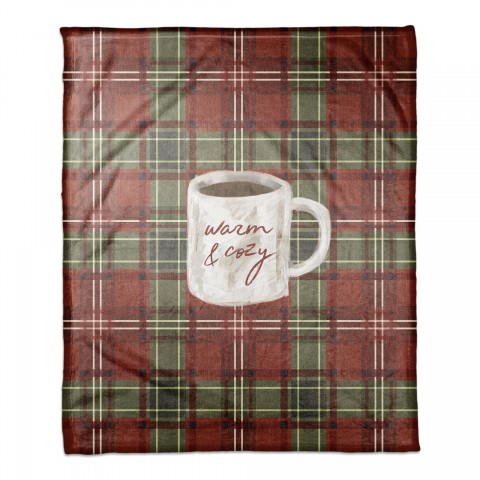 Warm and Cozy 50x60 Coral Fleece Blanket