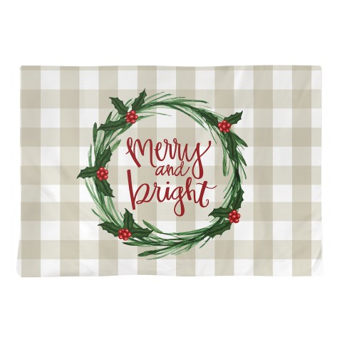 Merry & Bright 18x14 Cotton Twill Placemat