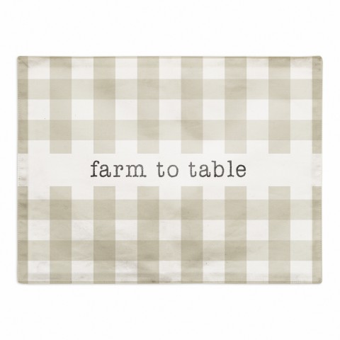 Farm to Table 18x14 Cotton Twill Placemat