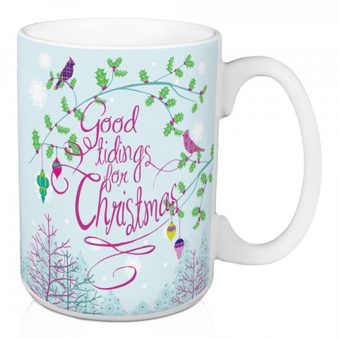 Good Tidings for Christmas 15 oz Mug