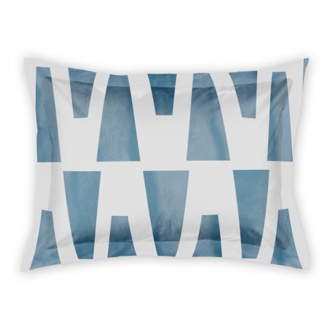 Watercolor Triangles Sham