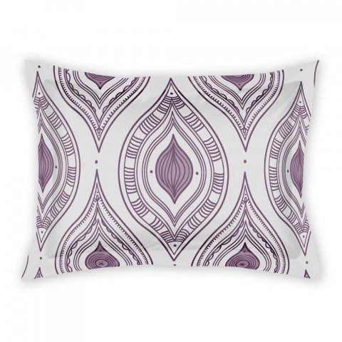 Purple Boho Diamonds Sham