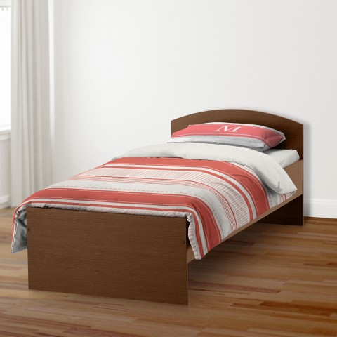 Coral Dots and Stripes Duvet