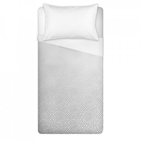 Gray Ombre Dots Duvet