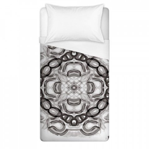 Watercolor Kaleidoscope Duvet