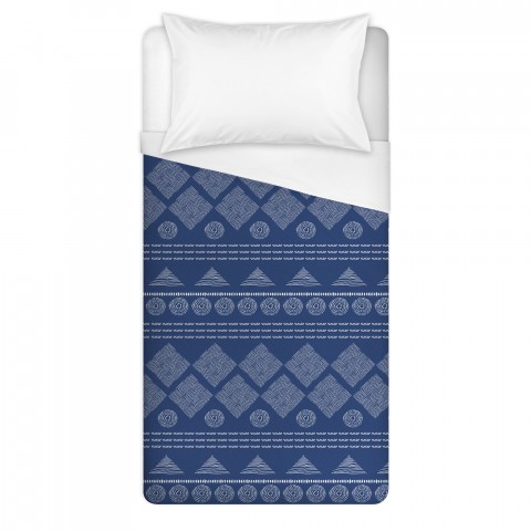 Blue Tribal Pattern Duvet