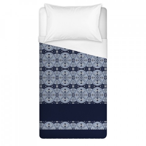 Blue Ornamental Pattern Duvet