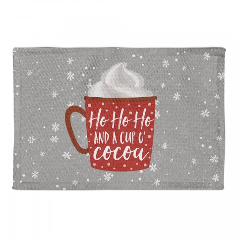 Ho Ho Ho Cocoa 22.5x37 Area Rug