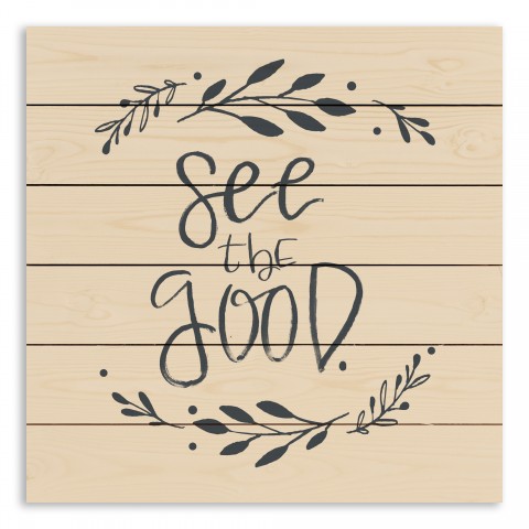 See the Good 21x21 Pallet Wood Art